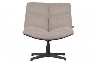 VINNY DRAAIFAUTEUIL BOUCLÉ ZAND VanEtje Stoer Wonen
