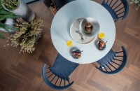 Bliss spijlenstoel kunststof Inkt