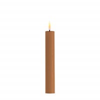 Caramel wax LED Dinner Candle (2 st) Deluxe homeart