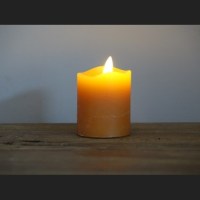 stiek antiek Ø 5 cm Amber set van 2