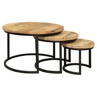 Salontafel Denver | Set van 3 | Rond | Set van 3 Starfurn VanEtje Stoer Wonen