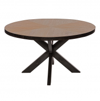 Venice Ronde Tafel oud Teak