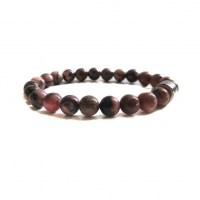 Dames armband rhodoniet