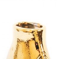 Vaas - Gouden Vis - 13,5x10x25cm