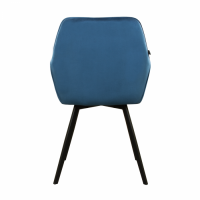 Kick Eetkamerstoel Karl Velvet - Blauw