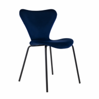 kickcollection-eetkamerstoel-vlinderstoel-velvet-blauw