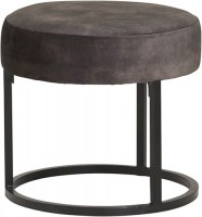 Escabel 0045 poef adore velvet darkgrey 0045 mysons nijwie