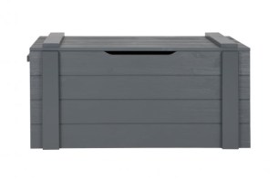Dennis Speelgoedkist Steel Grey Geborsteld [fsc]