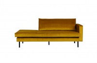 Rodeo Daybed Right Velvet Oker