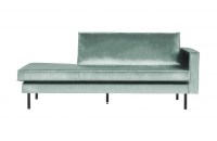 Rodeo Daybed Right Velvet Mint