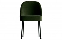 Vogue Eetkamerstoel Fluweel Onyx