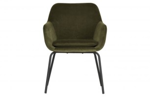 Mood Eetkamerstoel Fluweel Groen