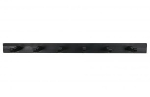 Hooks Kapstok Met 6 Haken Hout Zwart