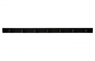 Hooks Kapstok Met 7 Haken Hout Zwart