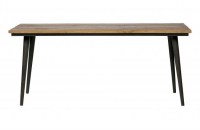 Guild Tafel Naturel Met Zwart Onderstel