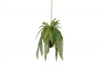 Varen Hangende Kunstplant Groen 58cm