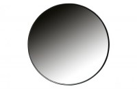 Doutzen Spiegel Metaal Zwart 50cm