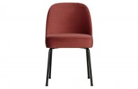 Vogue Eetkamerstoel Fluweel Chestnut