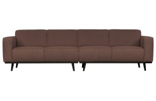 Statement 4-zits Bank 280 Cm Bouclé Coffee