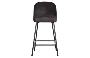Vogue Barstoel 65cm Leer Zwart