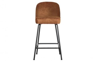 Vogue Barstoel 65cm Leer Cognac