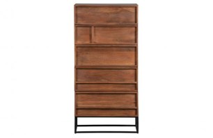 Forrest 5-ladenkast Mango Hout Naturel