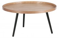 Mesa Bijzettafel Xl Hout Naturel 39x78