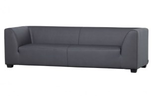 Hollandia 3-zits Bank Outdoor Carbon Grijs