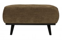 Statement Hocker Brede Platte Rib Rock