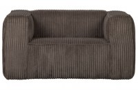 Bean Fauteuil Grove Ribstof Mud