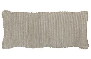 Bean Kussen Grove Ribstof Naturel