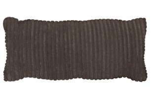 Bean Kussen Grove Ribstof Mud