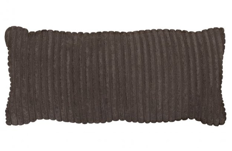 Bean Kussen Grove Ribstof Mud