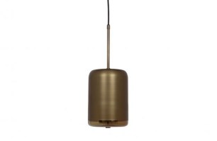 Safa Hanglamp Verticaal Metaal Glas Brass