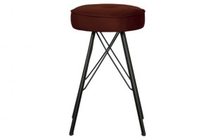 Bella Kruk Fluweel Brick Red