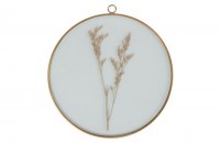 Everlasting Kunstlijst Droogbloemen Antique Brass 18cm