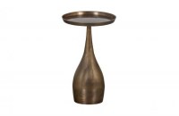 Cone Bijzettafel Metaal Antique Brass