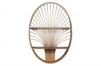 Boho Wandkastje Bamboe Naturel