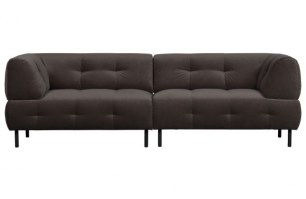 Lloyd 4-zits Bank Gewassen Fluweel Cast Iron