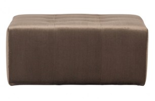 Caleidoscoop Poef Velvet Taupe