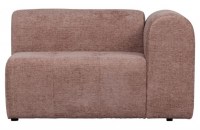 Caleidoscoop 1-zits Arm Rechts Structure Velvet Blush
