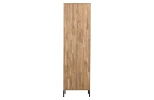 New Gravure Hoge Kast Met Lade Eiken Blanke Lak  [fsc]
