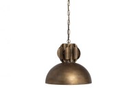 Polished Hanglamp Metaal Antique Brass