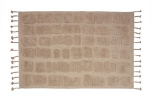 Bricks Vloerkleed Met Steen Dessin Beige 170x240cm