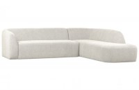 Sloping Hoekbank Rechts Pearl Melange