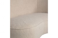 Sara lounge fauteuil rechts teddy off white