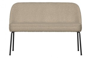 Vogue eetbank bouclé beige