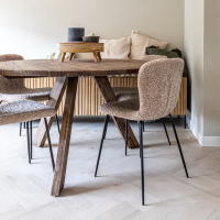 Tondo Eettafel 140cm Old Elm