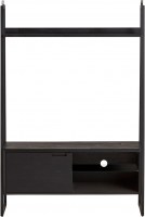 Tv kast met 1 deur, 2 open vakken en een glasplaat - Leonardo Collection