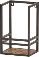 Wandrek metaal met mangohout staand medium - New Bestseller Collection